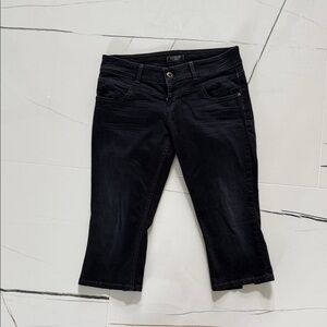 Guess Women's Black Cropped Jeans
